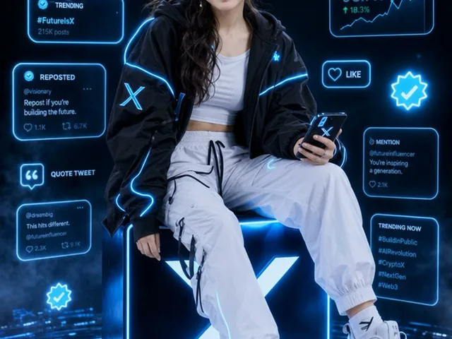 Futuristic X Influencer Portrait preview image 1