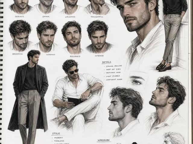 Sketchbook Character Study Board preview image 1