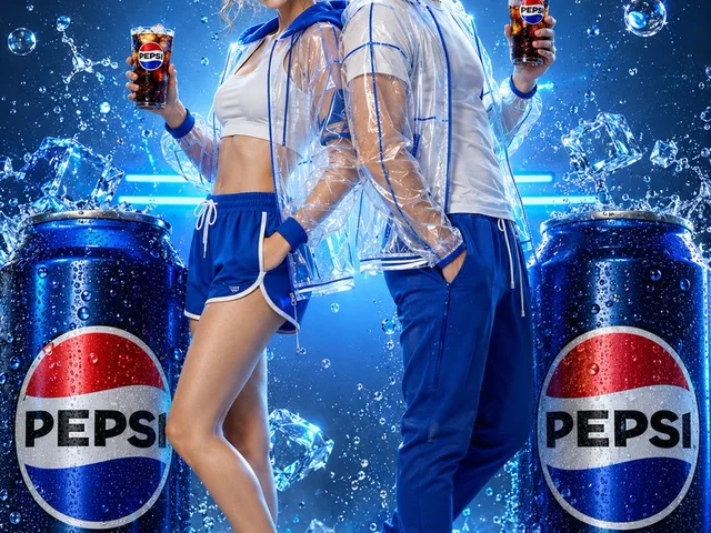Futuristic Neon Pepsi Fashion Photography preview image 1