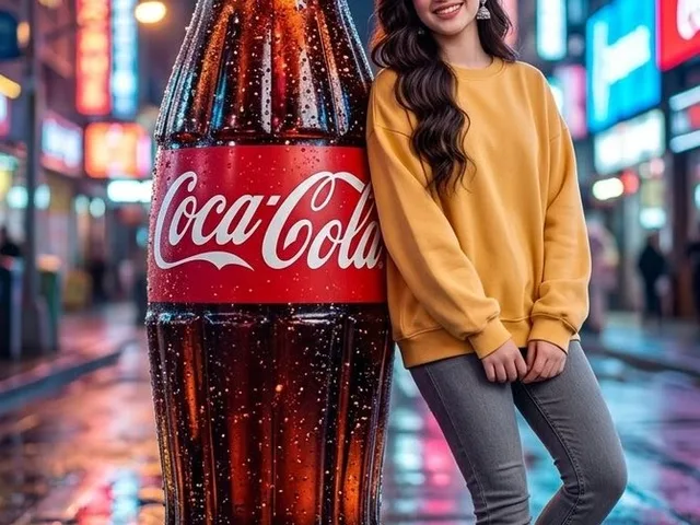 Neon City Soda Advertisement preview image 1