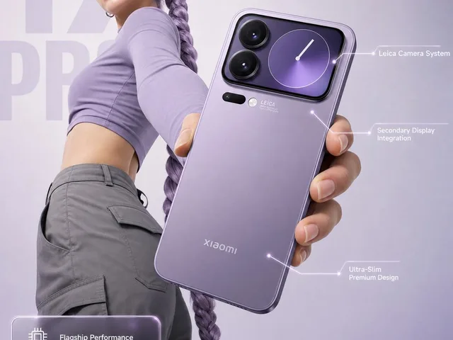 Premium Lavender Smartphone Advertisement preview image 1