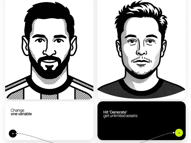 Notion Style Flat Vector Portrait preview image 1
