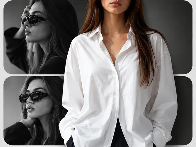 Editorial Fashion Collage Poster preview image 1