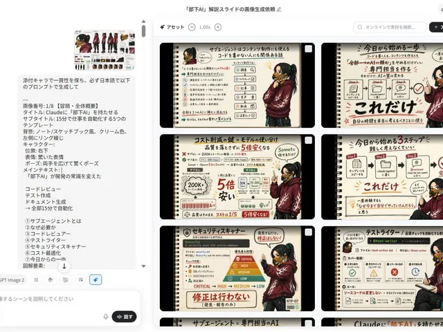 带有参考字符的笔记本幻灯片 preview image 1