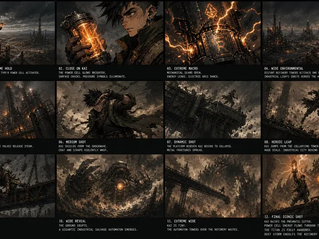 Kai Industrial Titan Storyboard preview image 1
