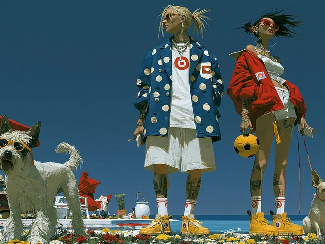 Red Peaks Beach Streetwear Duo preview image 1