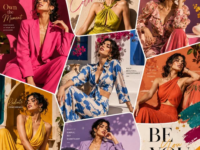 Luxury Fashion Editorial Collage preview image 1