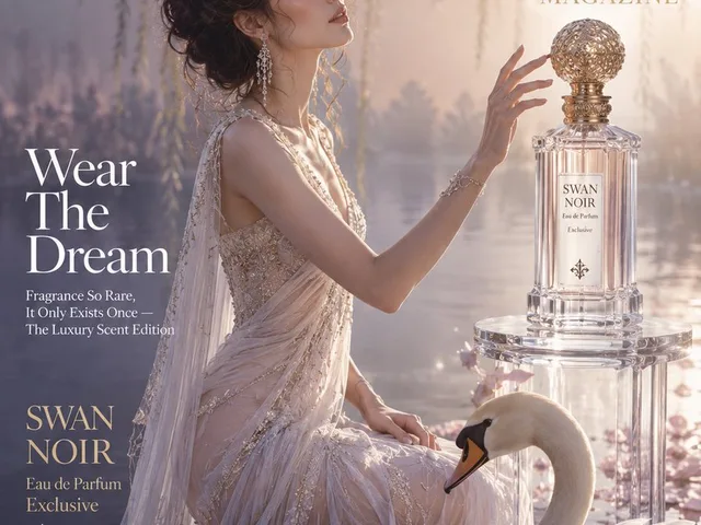 Élara Magazine Luxury Fragrance Cover preview image 1