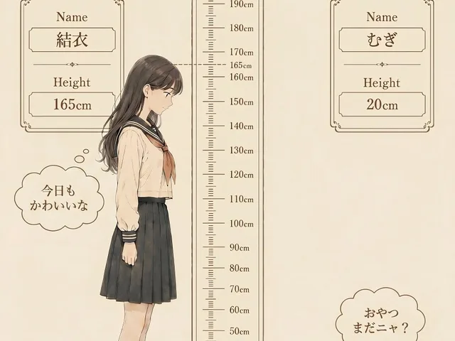 Nostalgic Height Chart Family Poster preview image 1