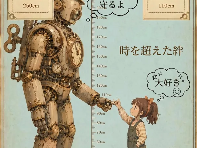 Steampunk Height Difference Poster preview image 1