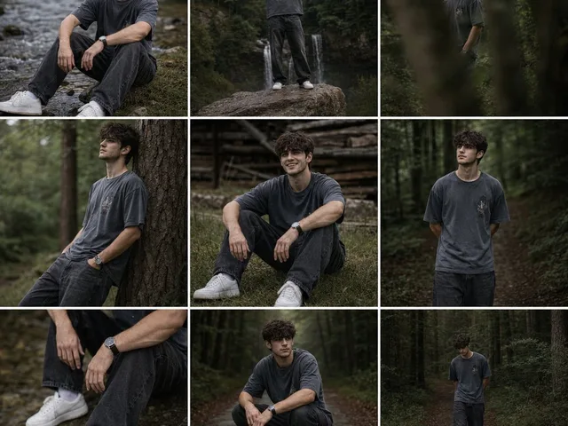Forest Lifestyle Editorial Moodboard preview image 1