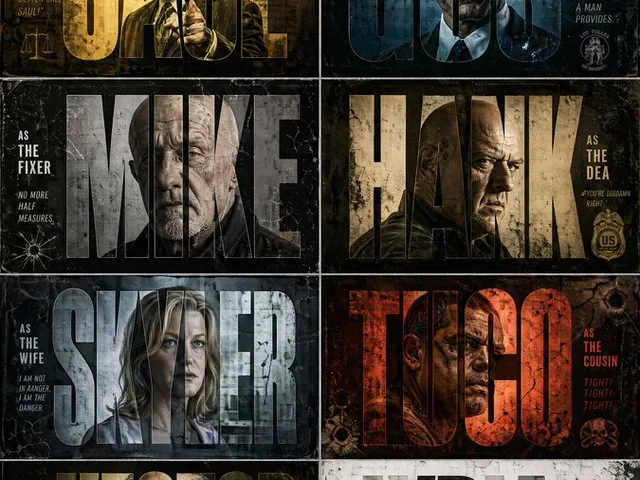 Breaking Bad Cinematic Grid Poster preview image 1