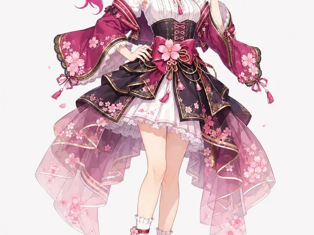Wa-Modern Sakura Idol Dress preview image 1