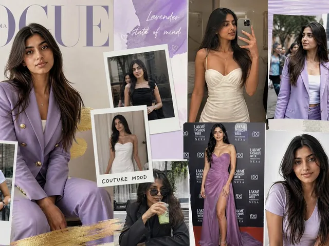 Lavender Vogue Fashion Mood Board preview image 1