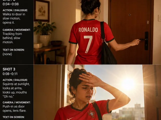 Match Day Sunscreen Storyboard preview image 1