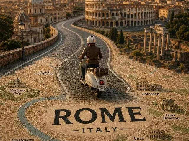 Tilt-Shift Travel Map Diorama preview image 1