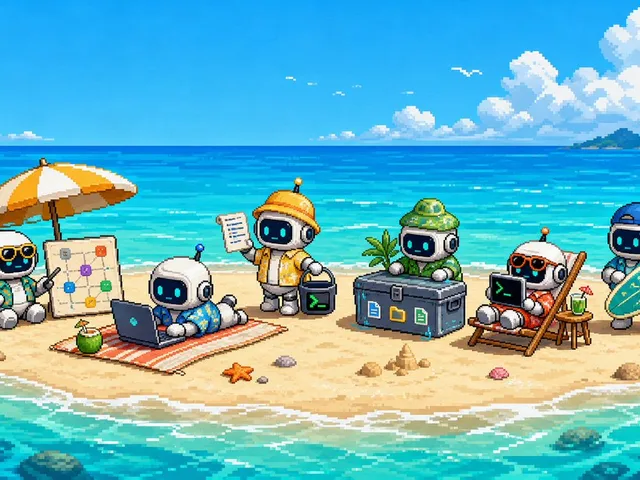 可爱的像素艺术沙洲机器人团队 preview image 1