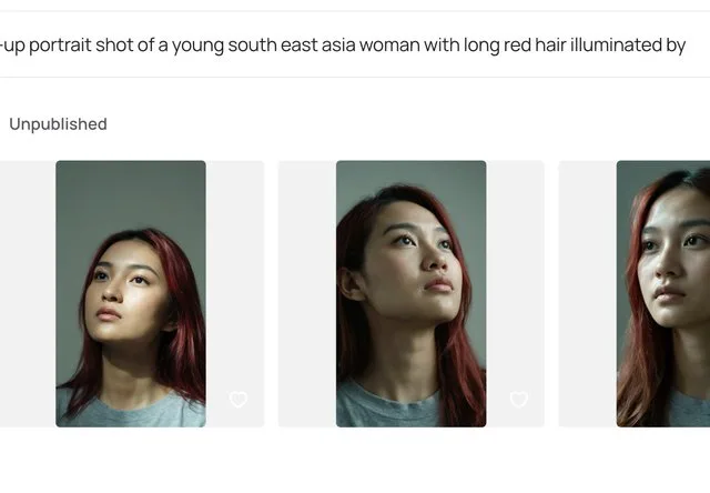 AI Gallery Portrait UI Screenshot preview image 1