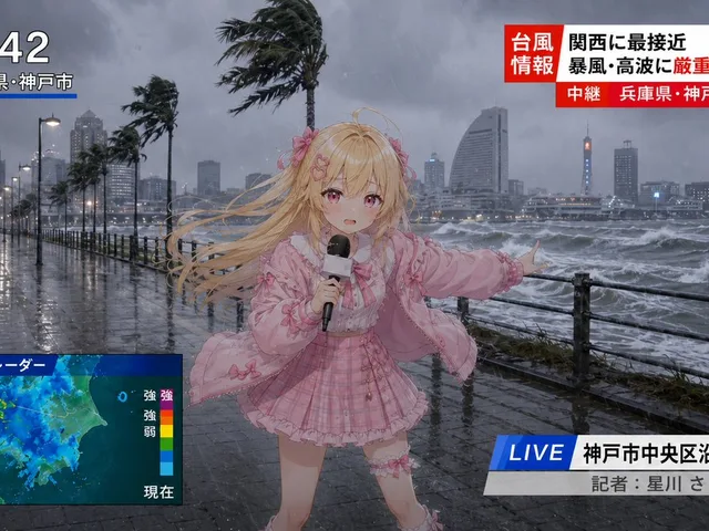 Anime Typhoon Live News Reporter preview image 1