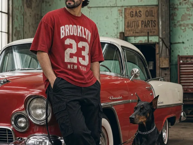 Vintage Car Streetwear Fashion Shoot preview image 1