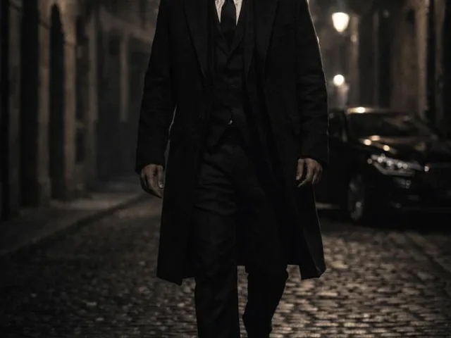 Cinematic Noir Night Street Walk preview image 1