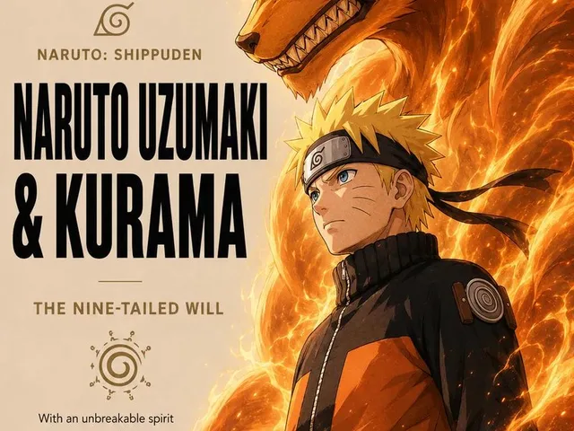 Anime Warrior and Spirit Poster preview image 1