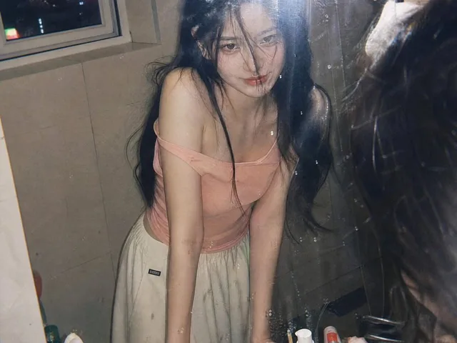 Candid Night Bathroom Portrait preview image 1