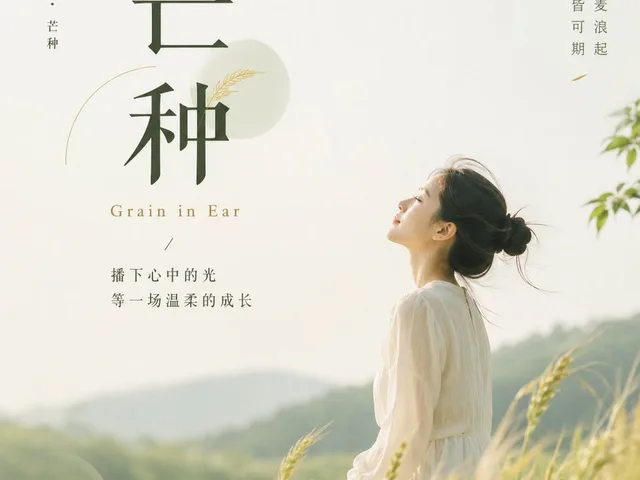 Grain in Ear Seasonal Poster preview image 1