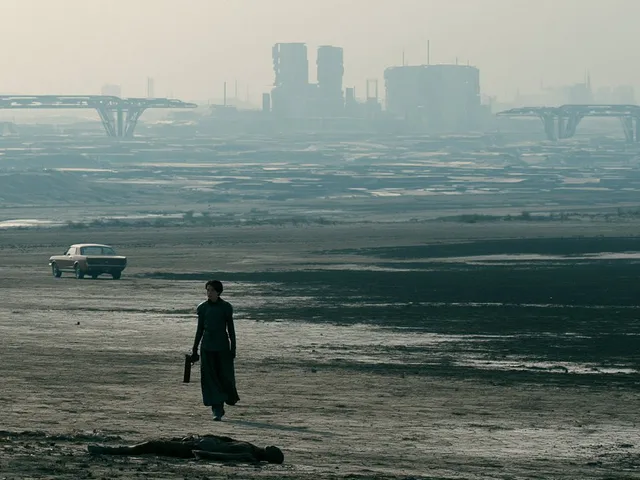Dystopian Sci-Fi Wasteland Film Still preview image 1