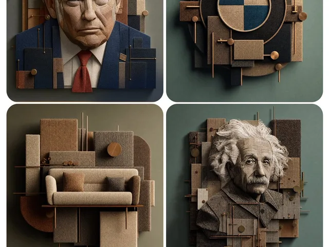 3D Fabric Art Prompt Share Collage preview image 1