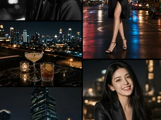 Vogue Bangkok Nights Collage preview image 1