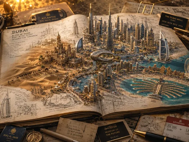 3D Notebook World Travel Poster preview image 1