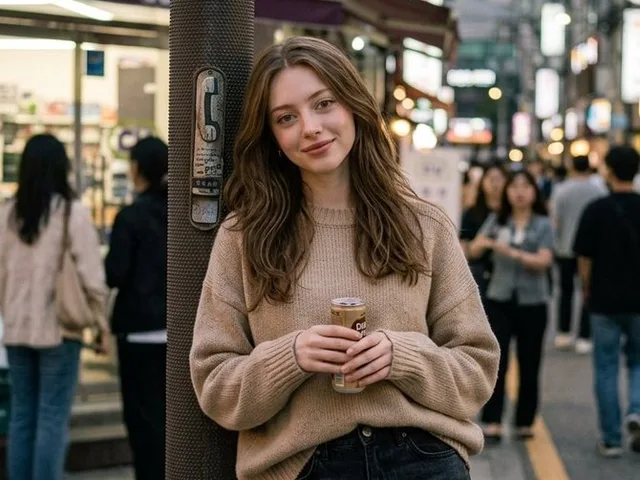 Korean Casual Fashion Portrait preview image 1