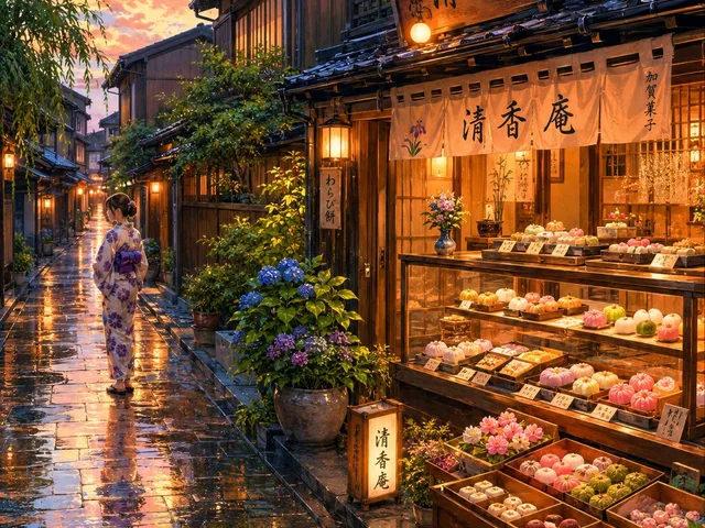 Cozy Evening Japanese Sweets Shop preview image 1