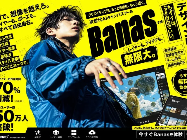 Neon Japanese AI Canvas Ad preview image 1