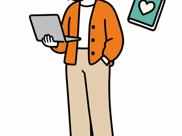 Cute Student Presentation Illustration preview image 1