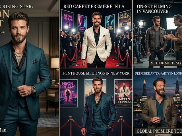 Hollywood Star Editorial Collage preview image 1