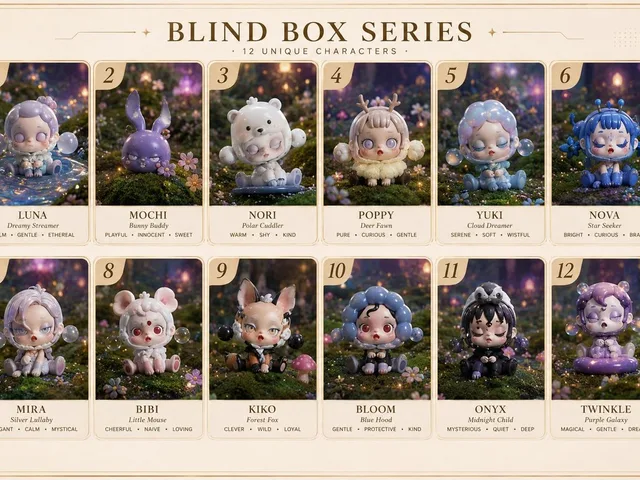 Fantasy Blind Box Character Series Poster preview image 1