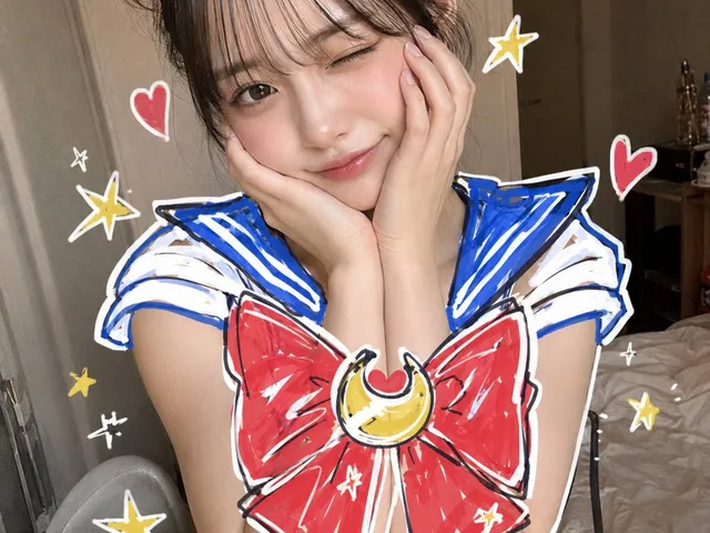 Sailor Moon Doodle Selfie preview image 1