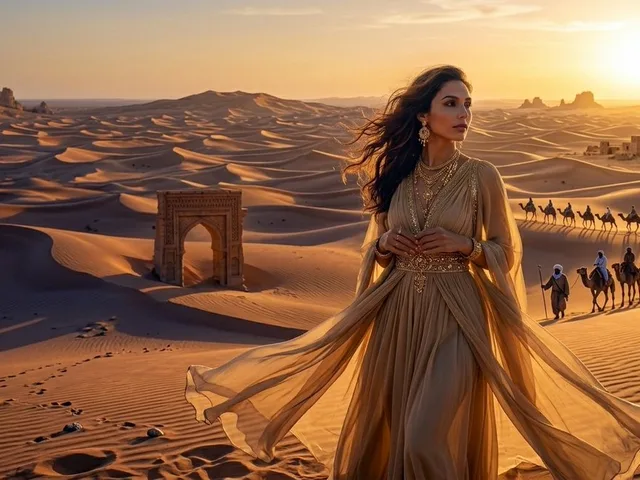 Desert Princess at Sunset preview image 1