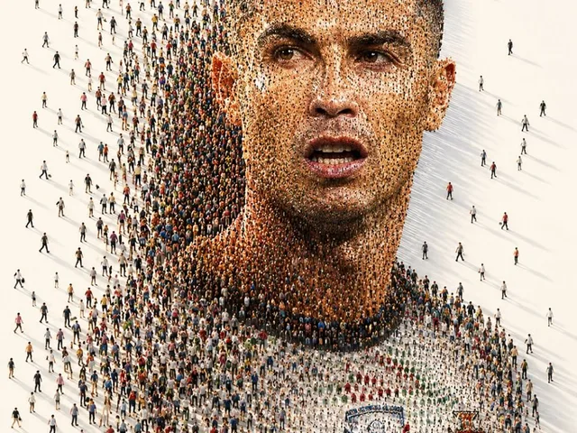 Human Crowd Mosaic Portrait preview image 1
