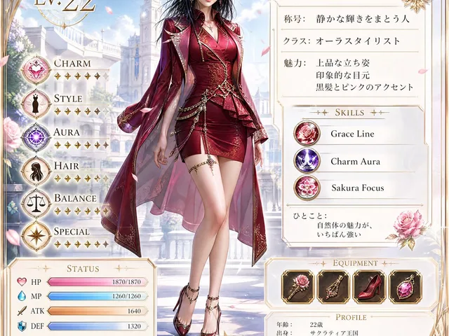 Premium RPG Character Card UI preview image 1