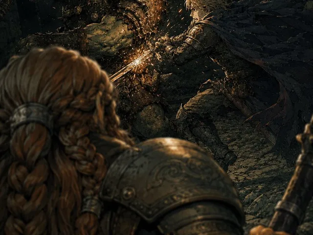 Dark Fantasy Orc Battle preview image 1