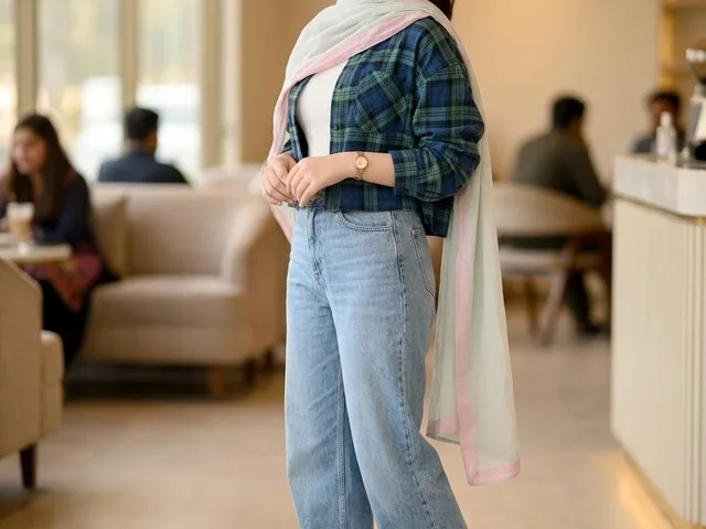 Pakistani Café Fashion Portrait preview image 1