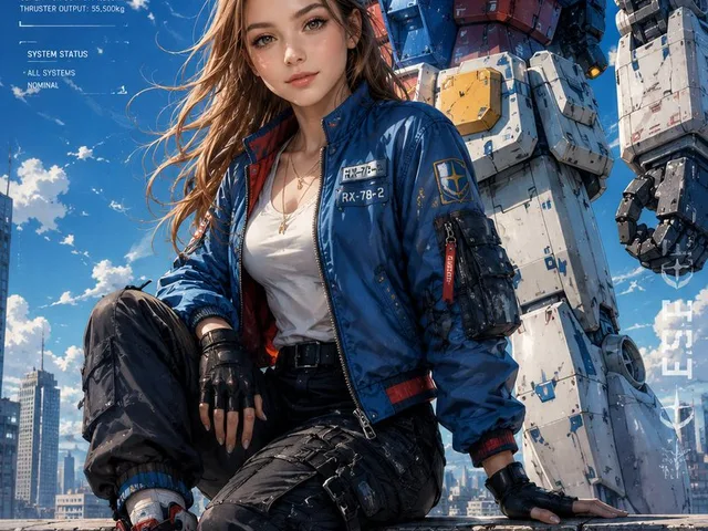 Anime Style Mecha Fashion Editorial preview image 1