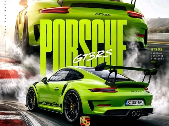 Porsche 911 GT3 RS Motorsport Poster preview image 1
