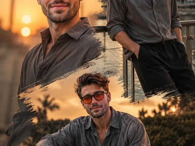 Golden Hour Fashion Collage preview image 1