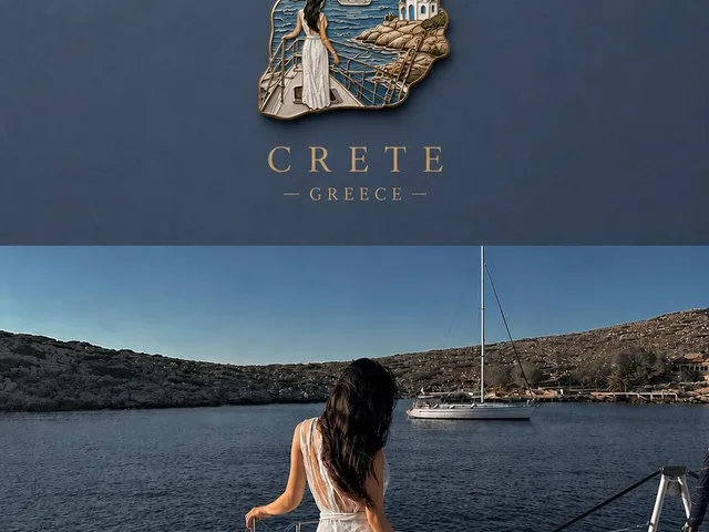 3D Souvenir Badge Travel Poster preview image 1
