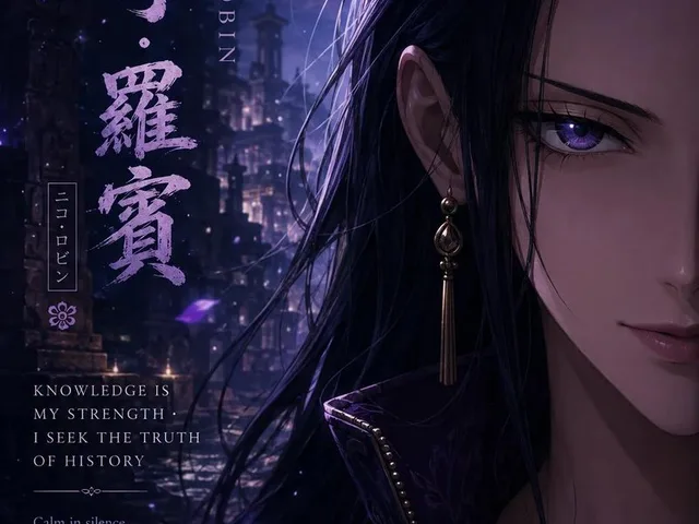 Anime Adventure Character Poster Design preview image 1