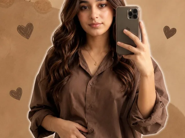 Realistic Girl Mirror Selfie preview image 1